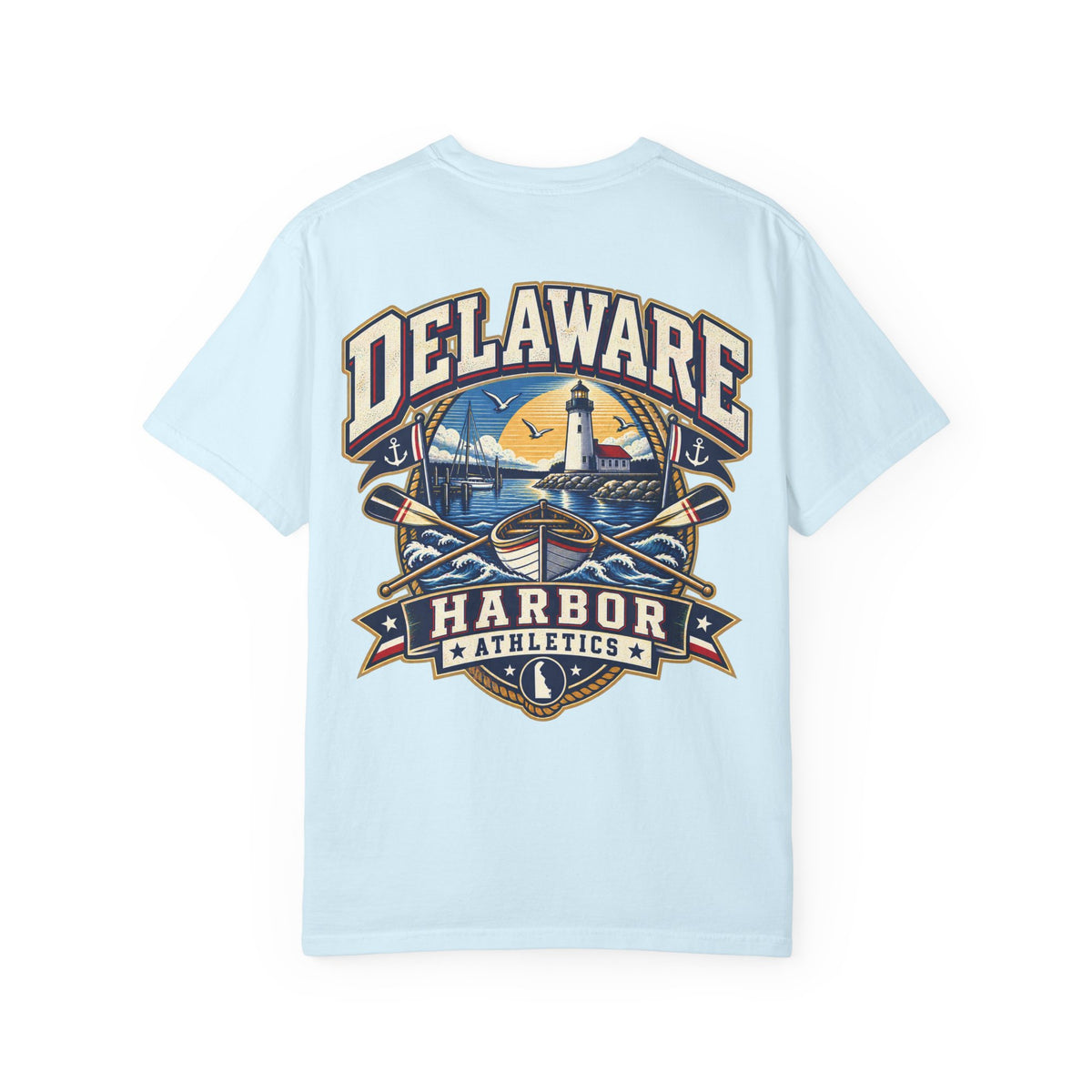 Delaware Harbor Athletics  Unisex Comfort Color 1717 Streetwear Graphic Tee