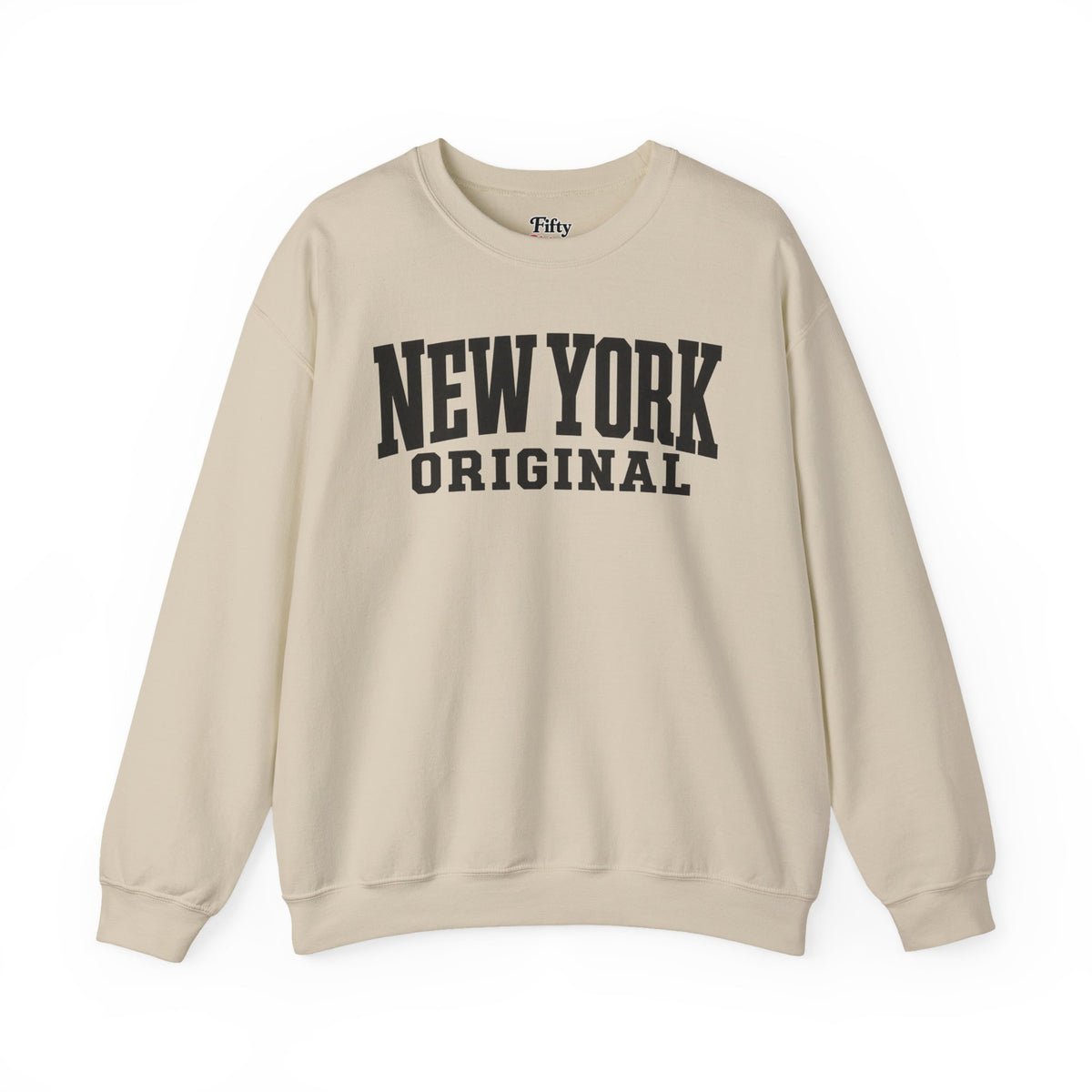 New York Original Unisex Crewneck Sweatshirt State Name Graphic