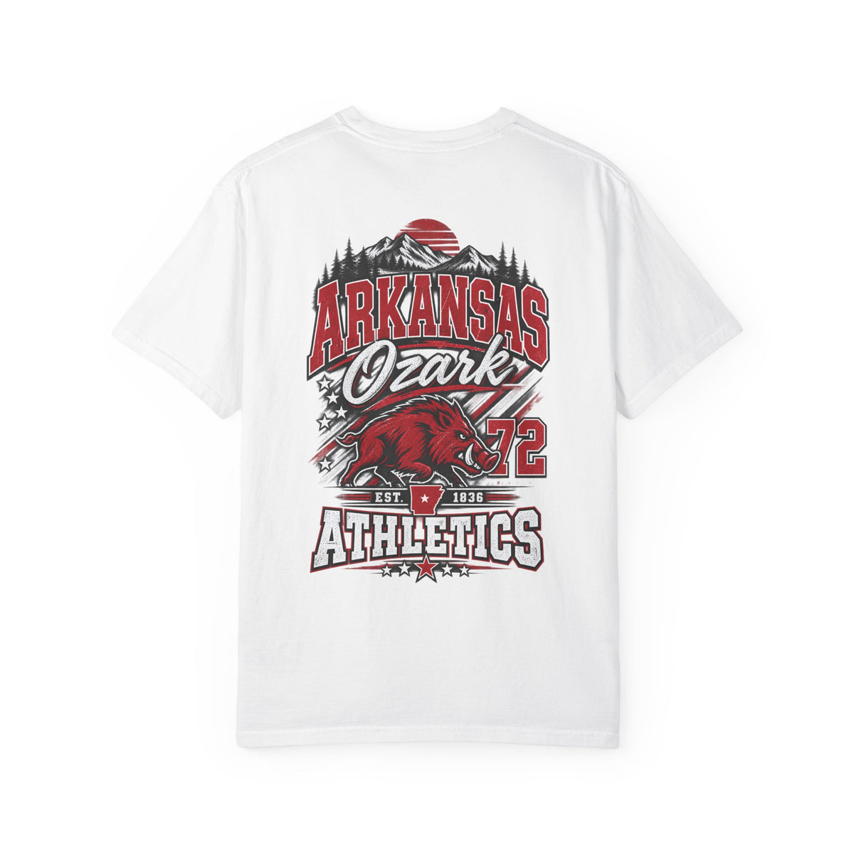 Arkansas Ozark Athletics Unisex Comfort Color 1717 Streetwear Graphic Tee