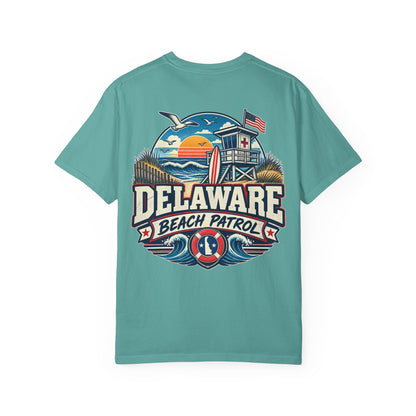 Delaware Beach Patrol  Unisex Comfort Color 1717 Streetwear Graphic Tee