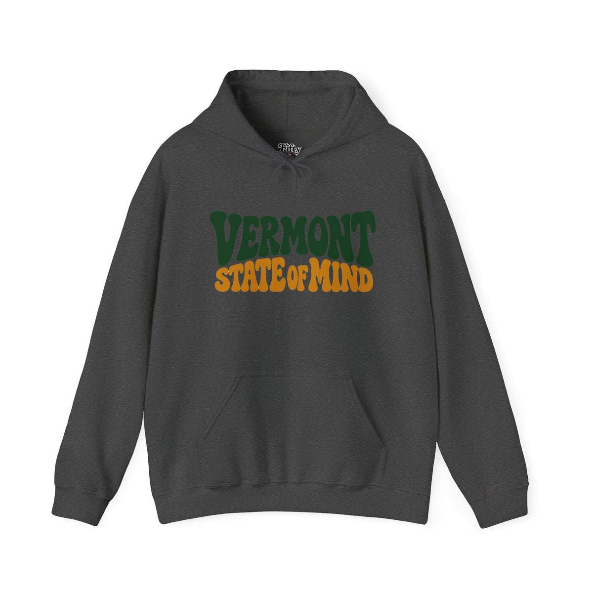 Vermont State Of Mind Unisex Hoodie State Name Graphic