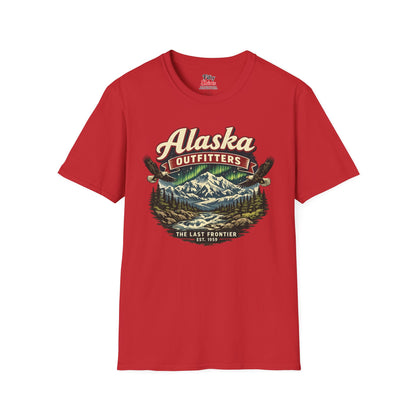 Alaska Outfitters Unisex Softstyle T Shirt State Pride Graphic Tee Collections FS03