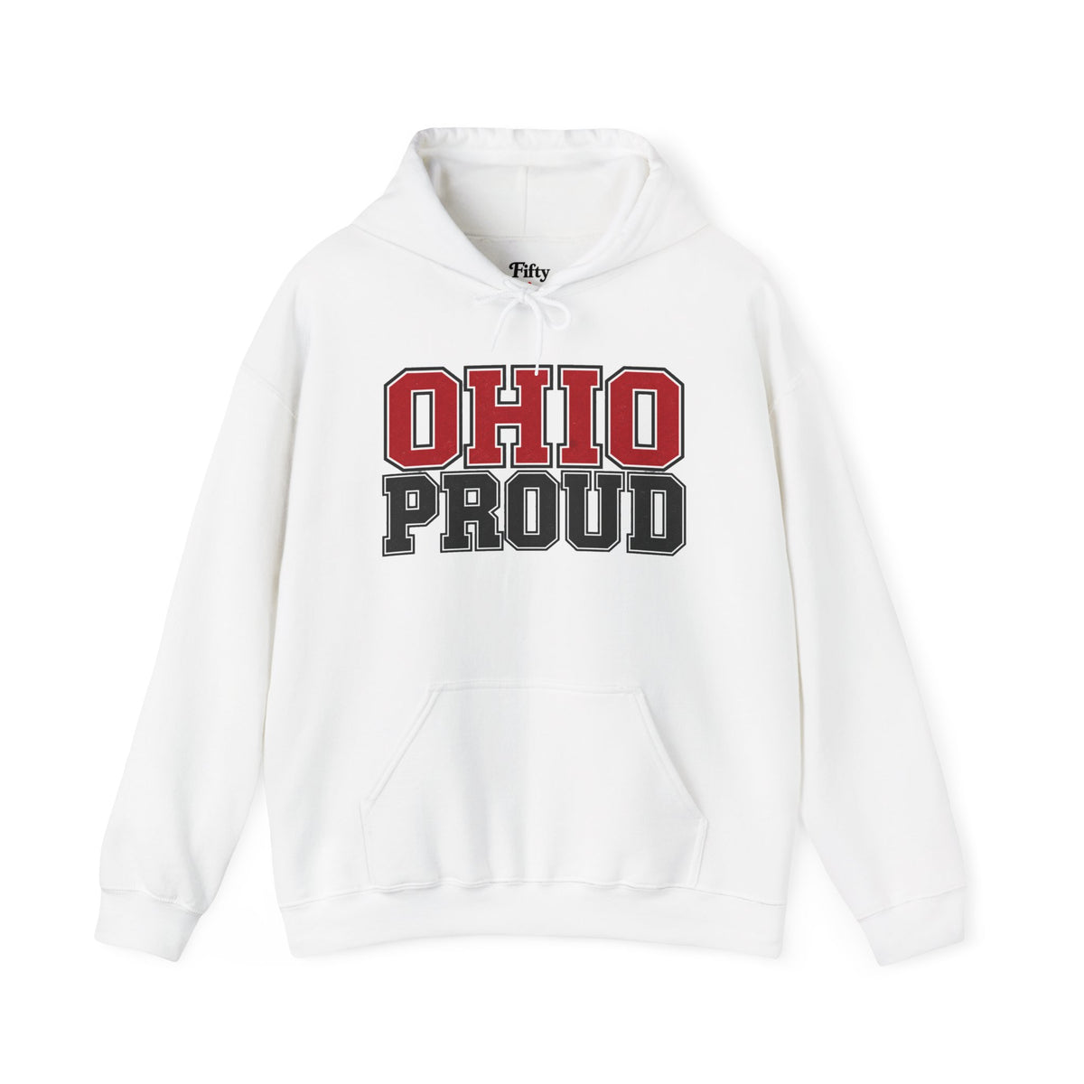 Ohio Proud Unisex Hoodie State Name Graphic
