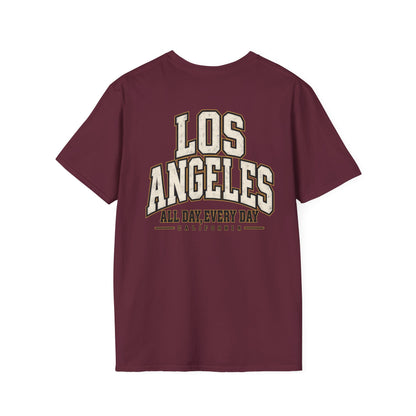 Los Angeles All Day, Everyday Unisex Softstyle Graphic Tee