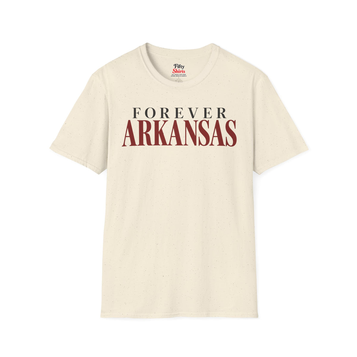 Forever Arkansas Unisex Softstyle T Shirt State Name Graphic Tee