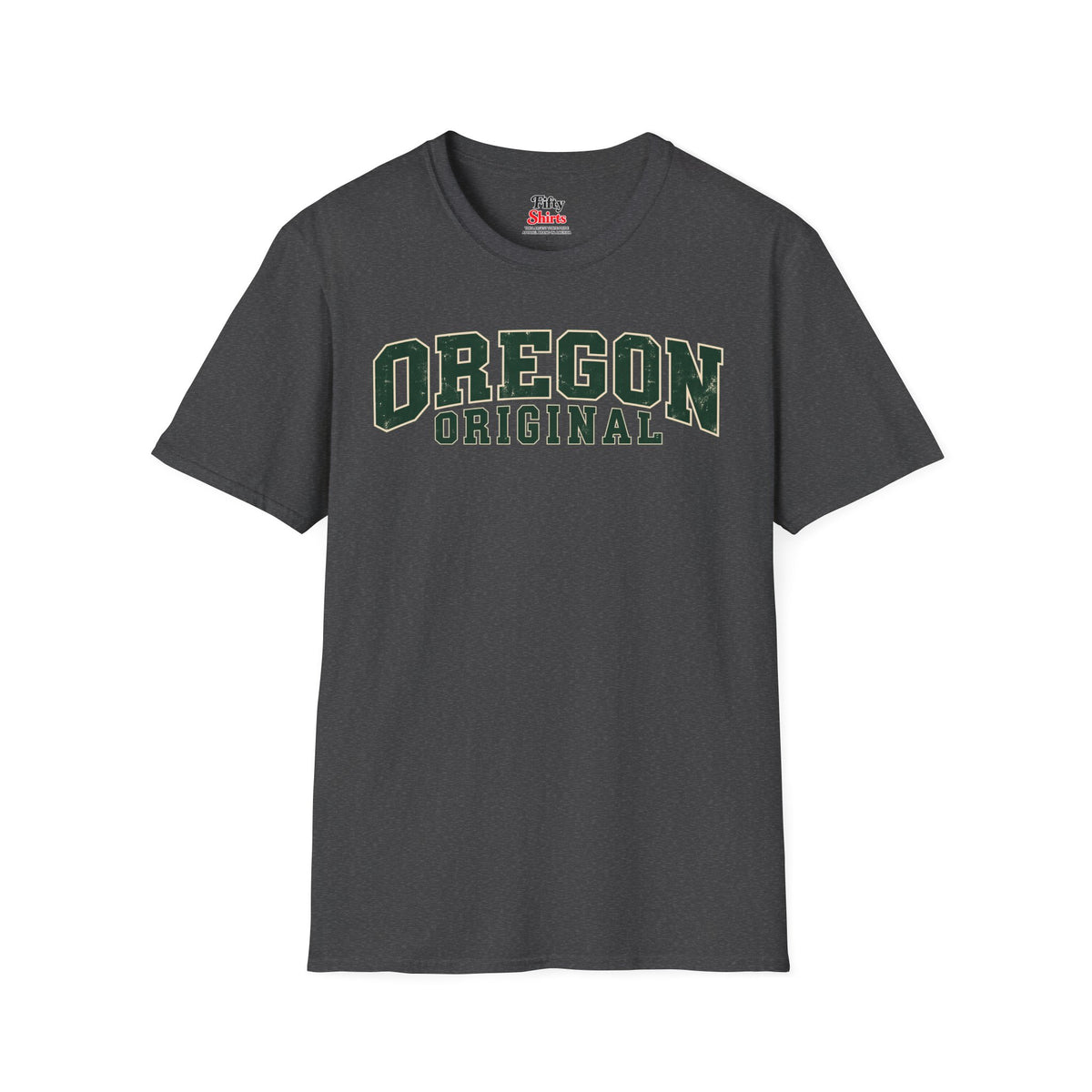 Oregon Original Unisex Softstyle T Shirt State Name Graphic Tee