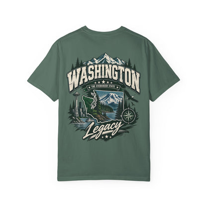 Washington State Legacy Unisex Comfort Color 1717 Streetwear Graphic Tee
