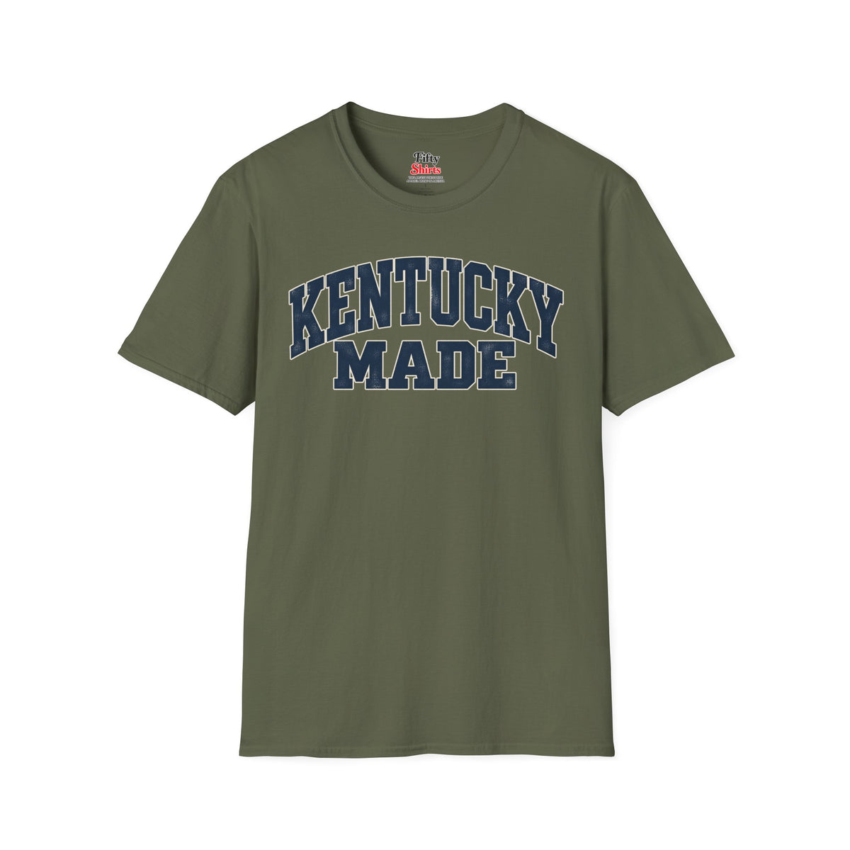 Kentucky Made Unisex Softstyle T Shirt State Name Graphic Tee