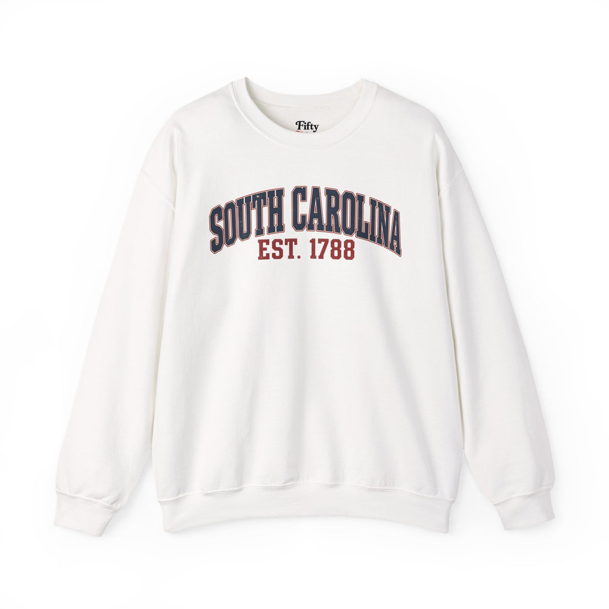 South Carolina EST 1788 Unisex Crewneck Sweatshirt State Name Graphic