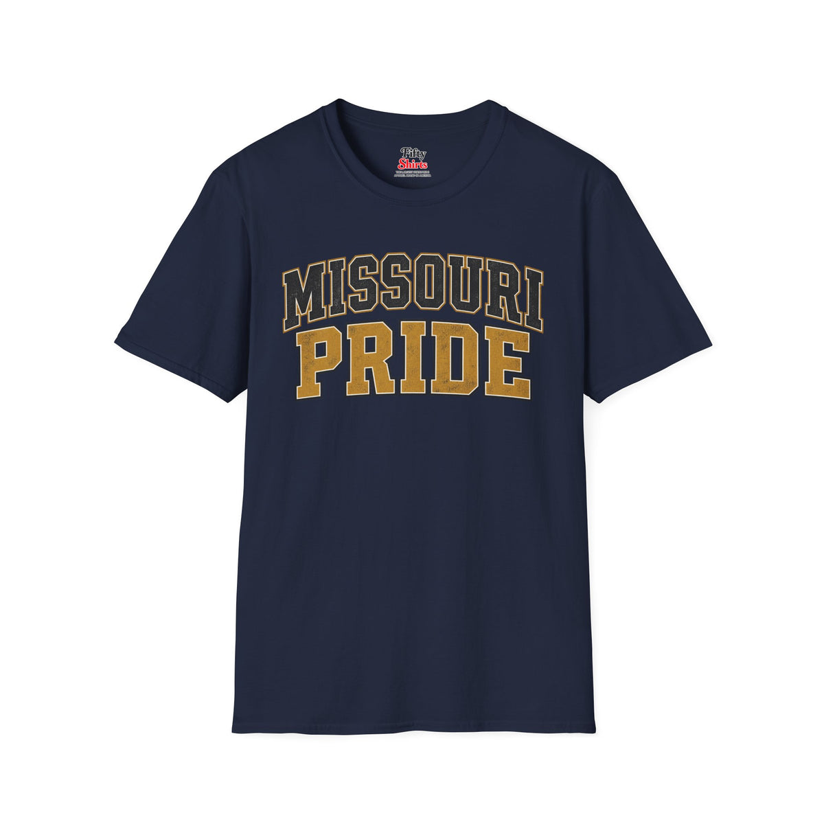 Missouri Pride Unisex Softstyle T Shirt State Name Graphic Tee
