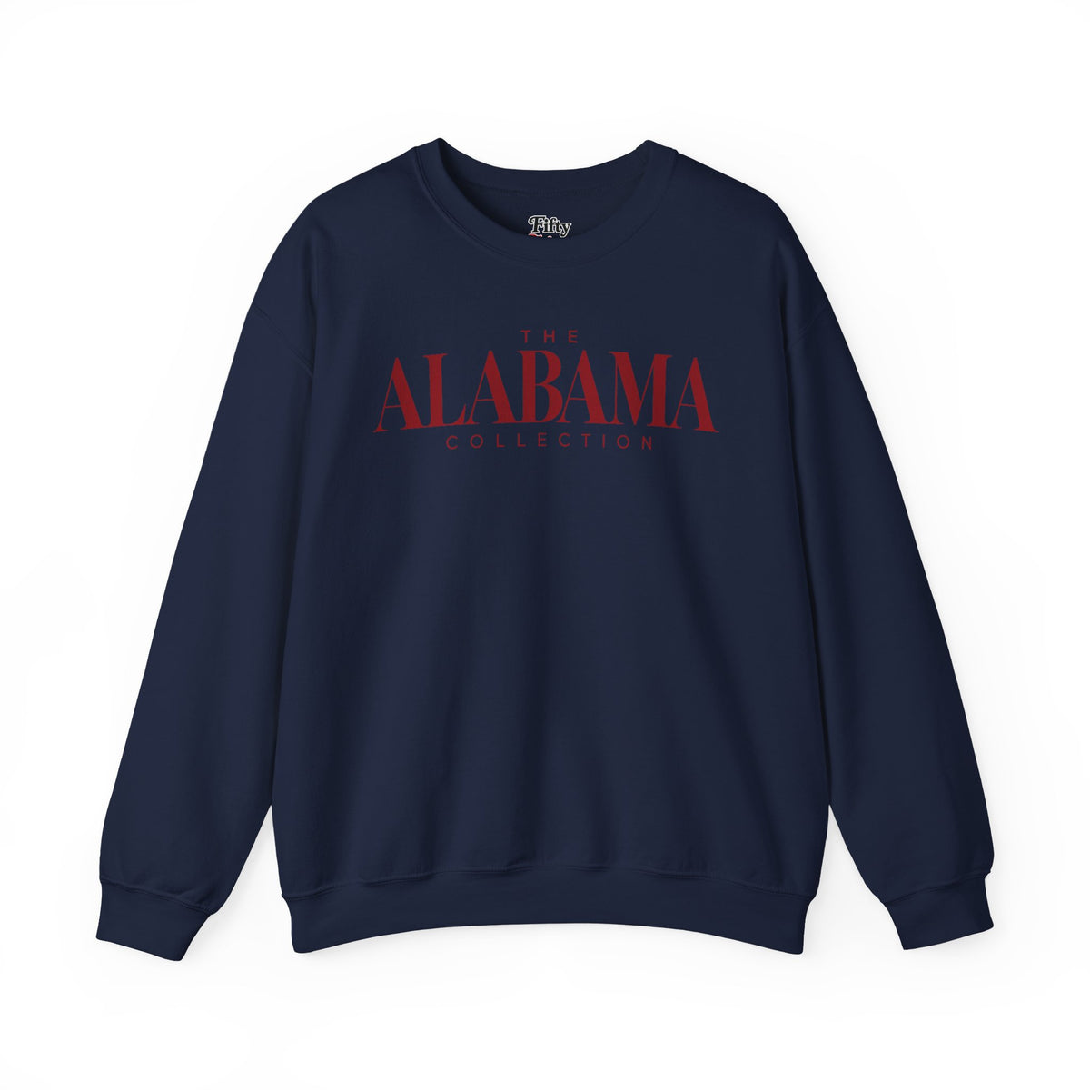 The Alabama Collection Unisex Crewneck Sweatshirt State Name Graphic