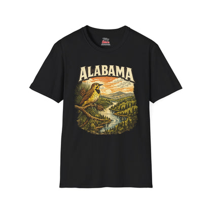 Alabama Wildlife Unisex Softstyle T Shirt State Pride Graphic Tee Collections FS03