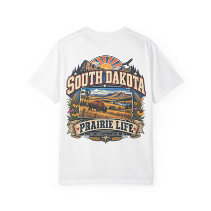South Dakota Prairie Life Unisex Comfort Color 1717 Streetwear Graphic Tee