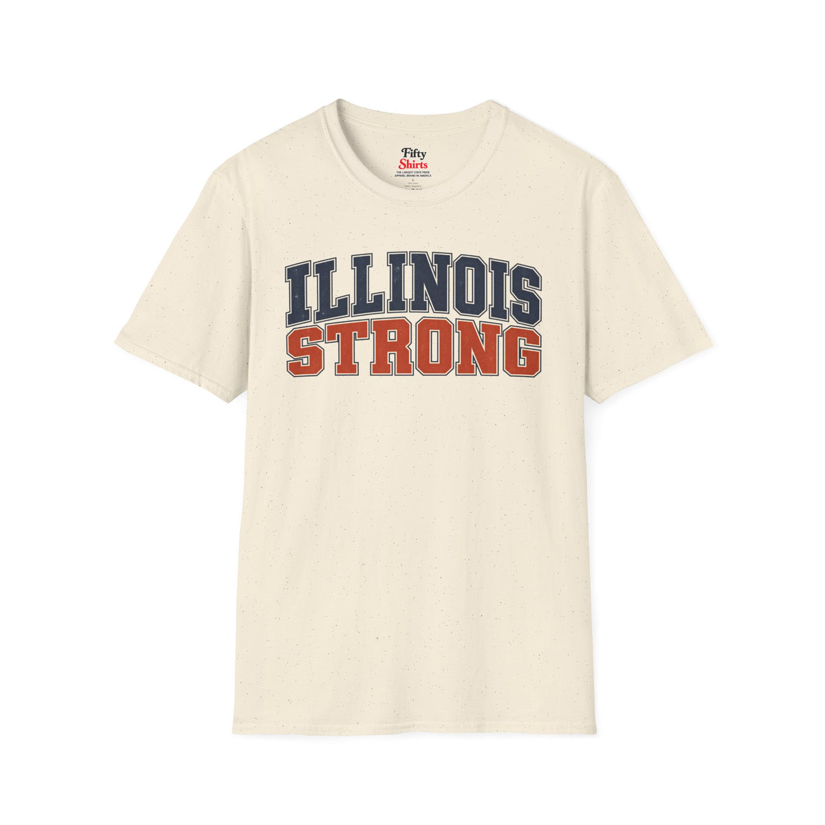 Illinois Strong Unisex Softstyle T Shirt State Name Graphic Tee