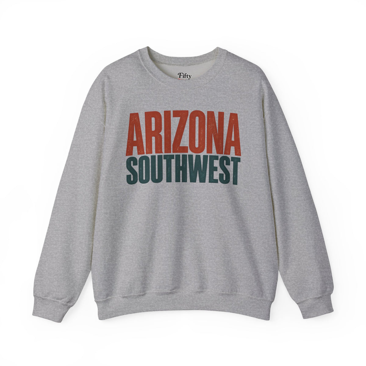 Arizona Southwest Unisex Crewneck Sweatshirt State Name Graphic