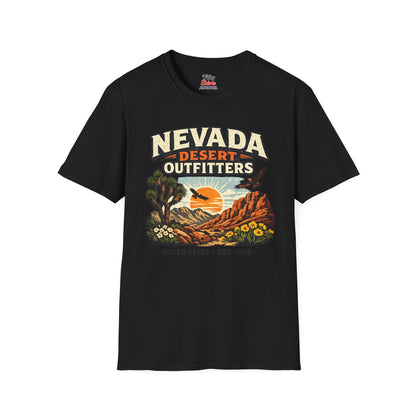 Nevada Desert Outfitters Unisex Softstyle T Shirt State Pride Graphic Tee Collections FS03