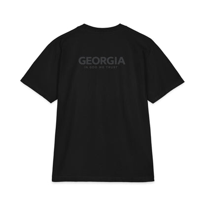 Georgia All State In God We Trust Unisex Max Heavyweight Short Sleeve