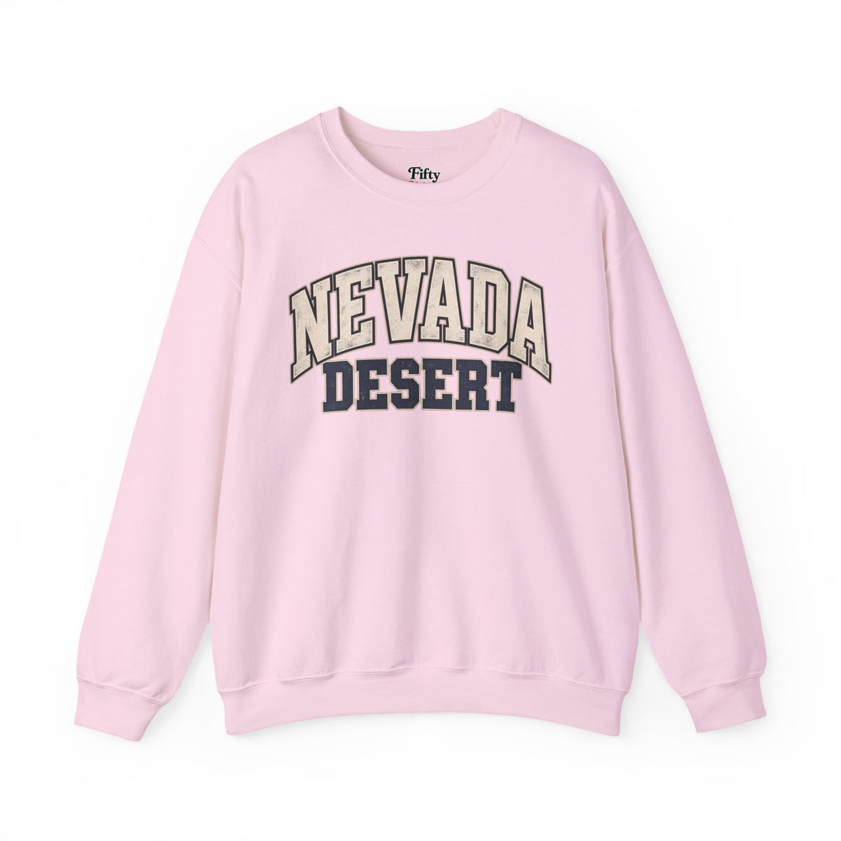 Nevada Desert Unisex Crewneck Sweatshirt State Name Graphic