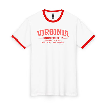 Virginia Running Club 2026 All State Men's Staple Ringer Tee