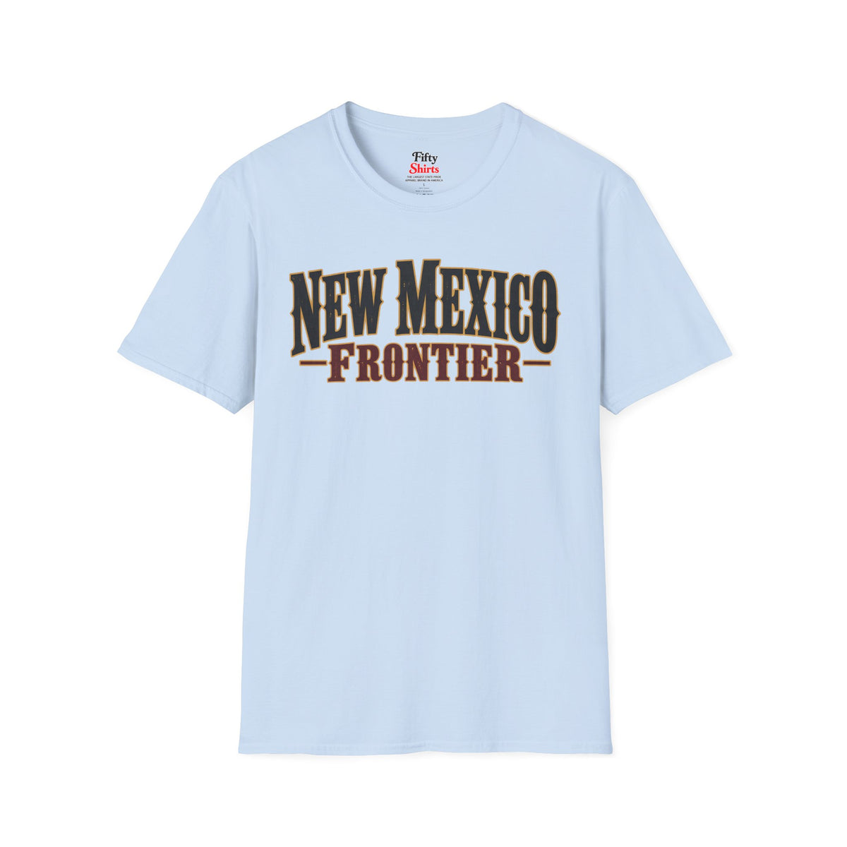 New Mexico Frontier Unisex Softstyle T Shirt State Name Graphic Tee