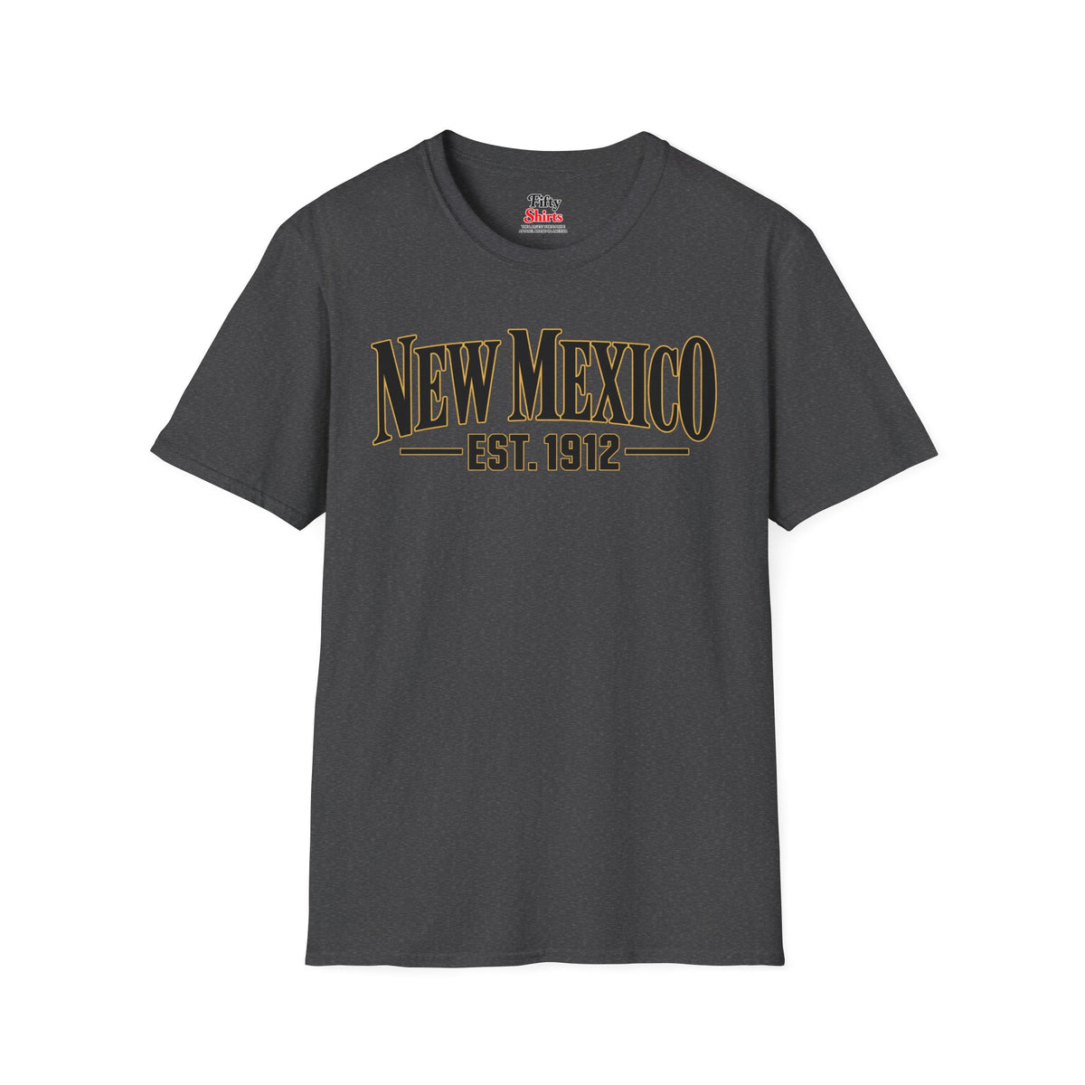 New Mexico Est. 1912 Unisex Softstyle T Shirt State Name Graphic Tee
