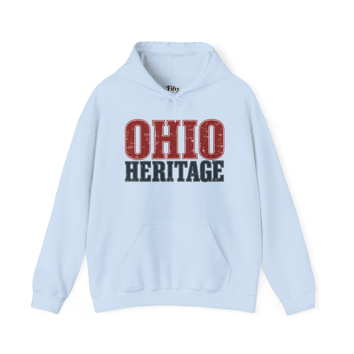 Ohio Heritage Unisex Hoodie State Name Graphic