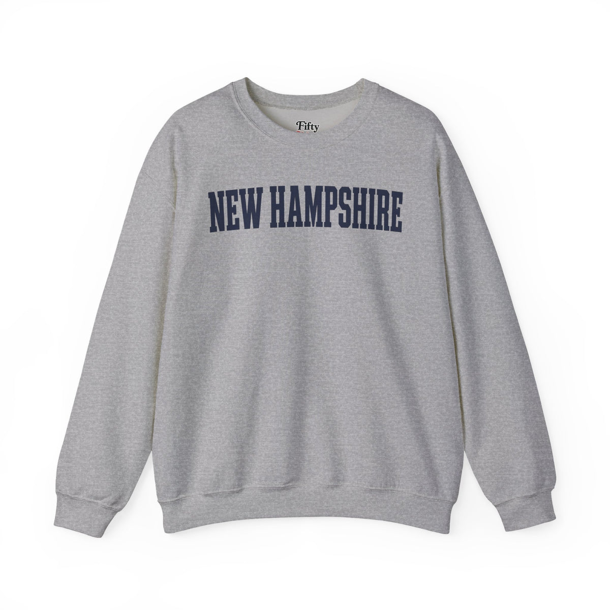 New Hampshire Unisex Crewneck Sweatshirt State Name Graphic
