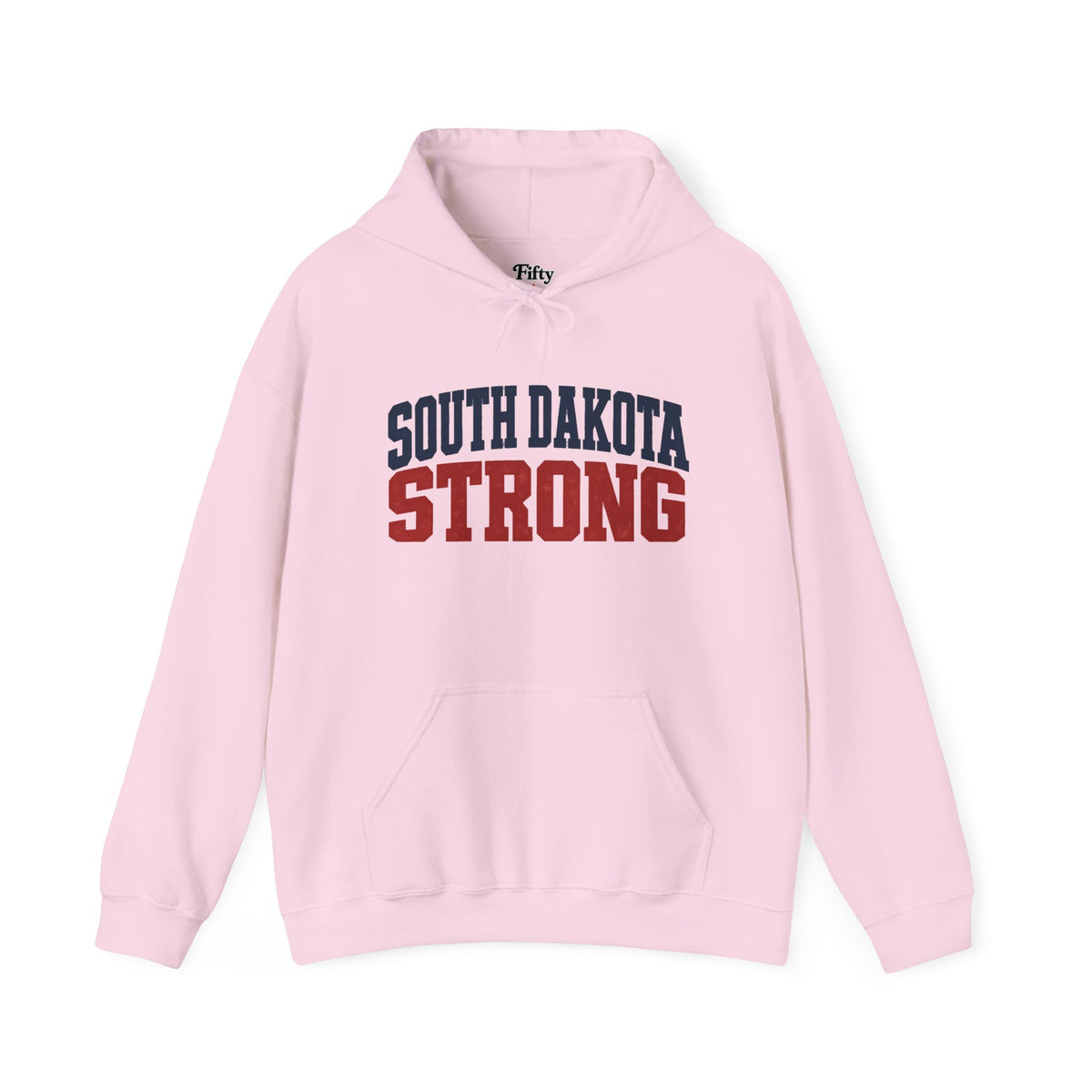 South Dakota Strong Unisex Hoodie State Name Graphic