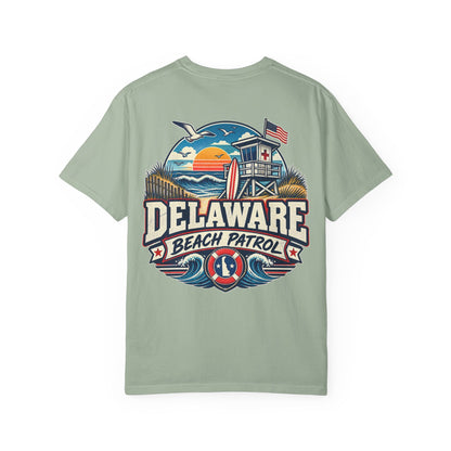 Delaware Beach Patrol  Unisex Comfort Color 1717 Streetwear Graphic Tee