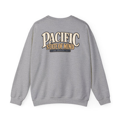Pacific State Of Mind Los Angeles Unisex Crewneck Sweatshirt Graphic