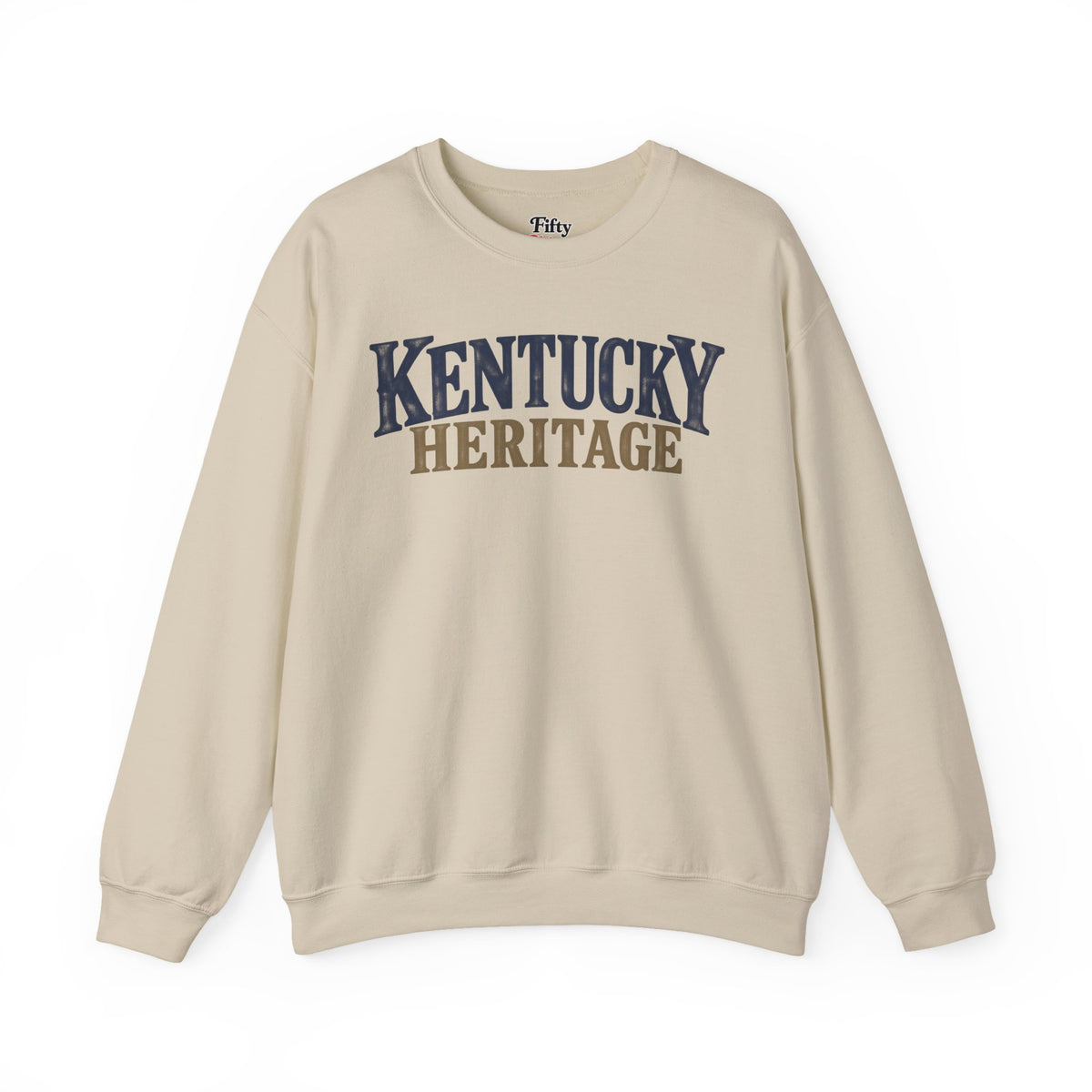 Kentucky Heritage Unisex Crewneck Sweatshirt State Name Graphic