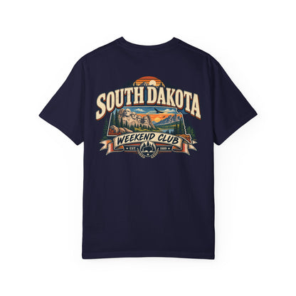 South Dakota Weekend Club Unisex Comfort Color 1717 Streetwear Graphic Tee