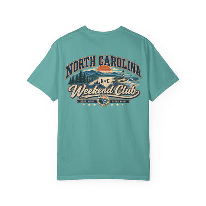 North Carolina Weekend Club Unisex Comfort Color 1717 Streetwear Graphic Tee