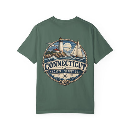 Connecticut Coastal Supply Co  Unisex Comfort Color 1717 Streetwear Graphic Tee
