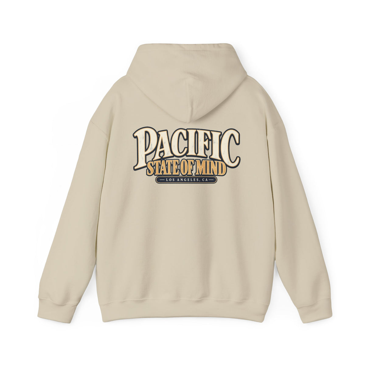Pacific State Of Mind Los Angeles Unisex Hoodie Graphic