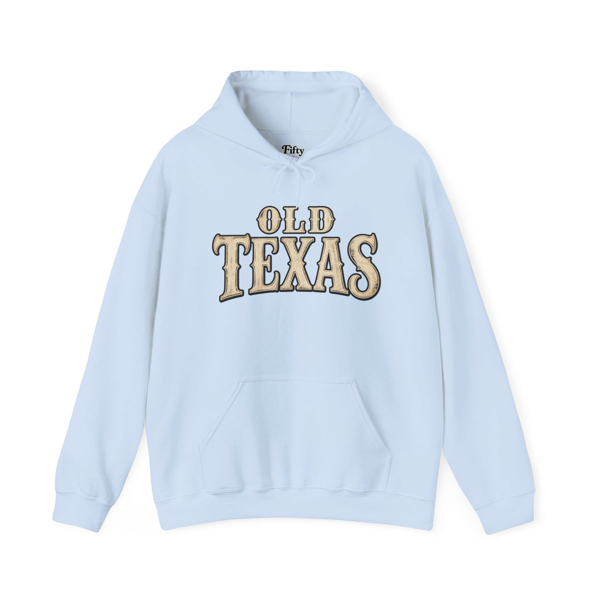 Old Texas Unisex Hoodie State Name Graphic