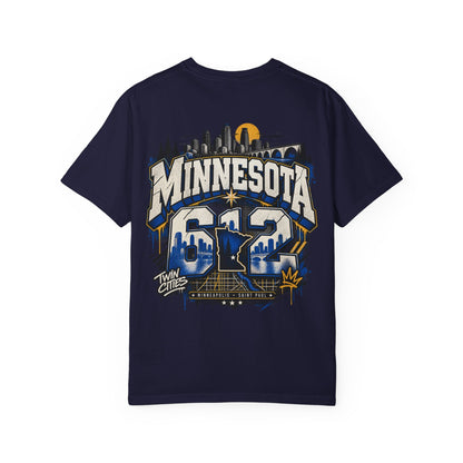 Minnesota 612 Unisex Comfort Color 1717 Streetwear Graphic Tee
