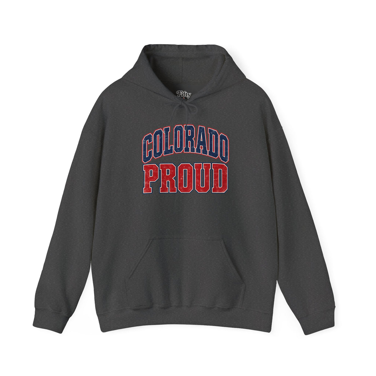 Colorado Proud Unisex Hoodie State Name Graphic