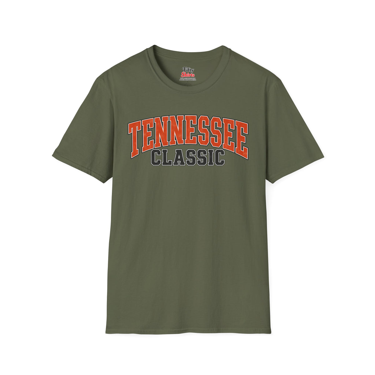 Tennessee Classic Unisex Softstyle T Shirt State Name Graphic Tee