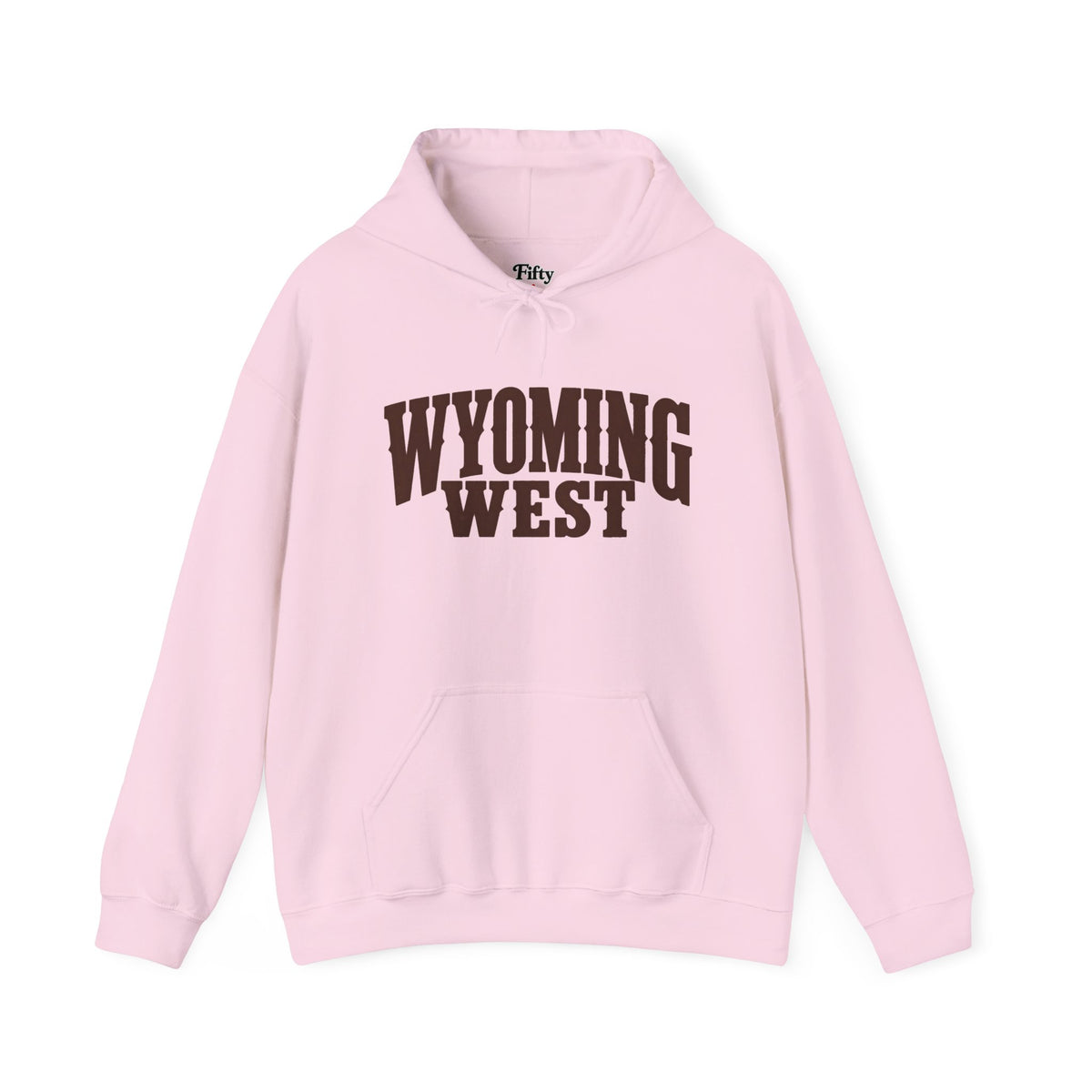 Wyoming West Unisex Hoodie State Name Graphic