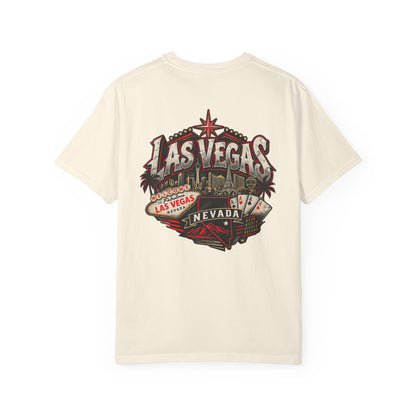 Las Vegas Nevada Unisex Comfort Color 1717 Streetwear Graphic Tee