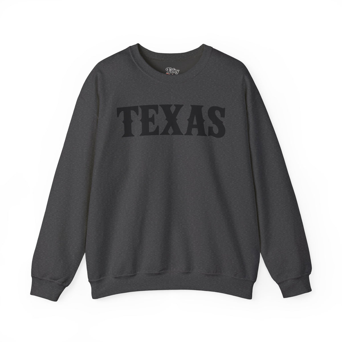Texas Unisex Crewneck Sweatshirt State Name Graphic