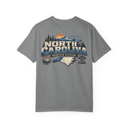 North Carolina Mountain Division Unisex Comfort Color 1717 Streetwear Graphic Tee