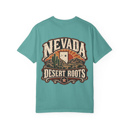 Nevada Desert Roots Unisex Comfort Color 1717 Streetwear Graphic Tee