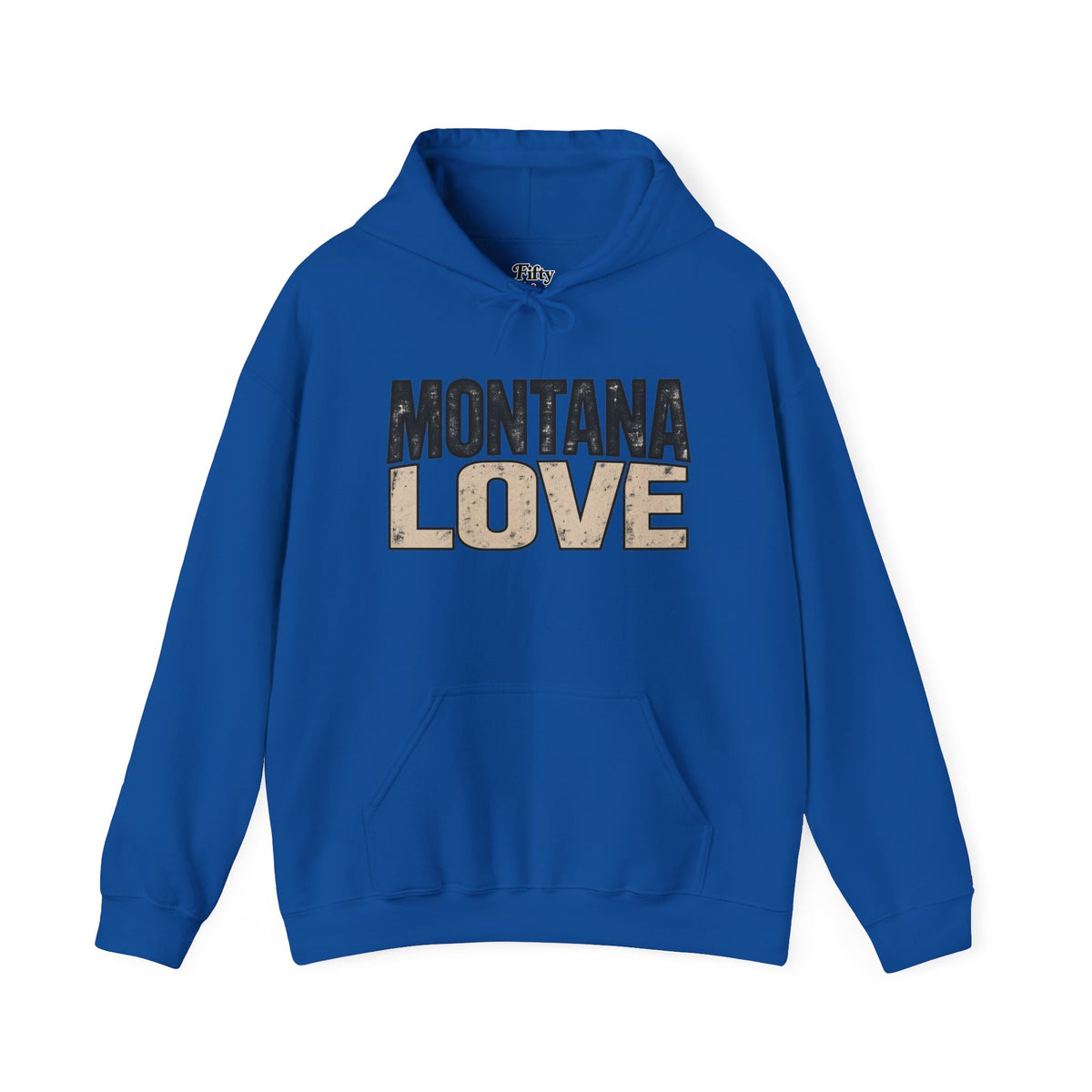 Montana Love Unisex Hoodie State Name Graphic