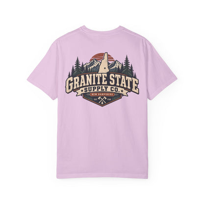 New Hampshire Granite State Supply Co Unisex Comfort Color 1717 Streetwear Graphic Tee