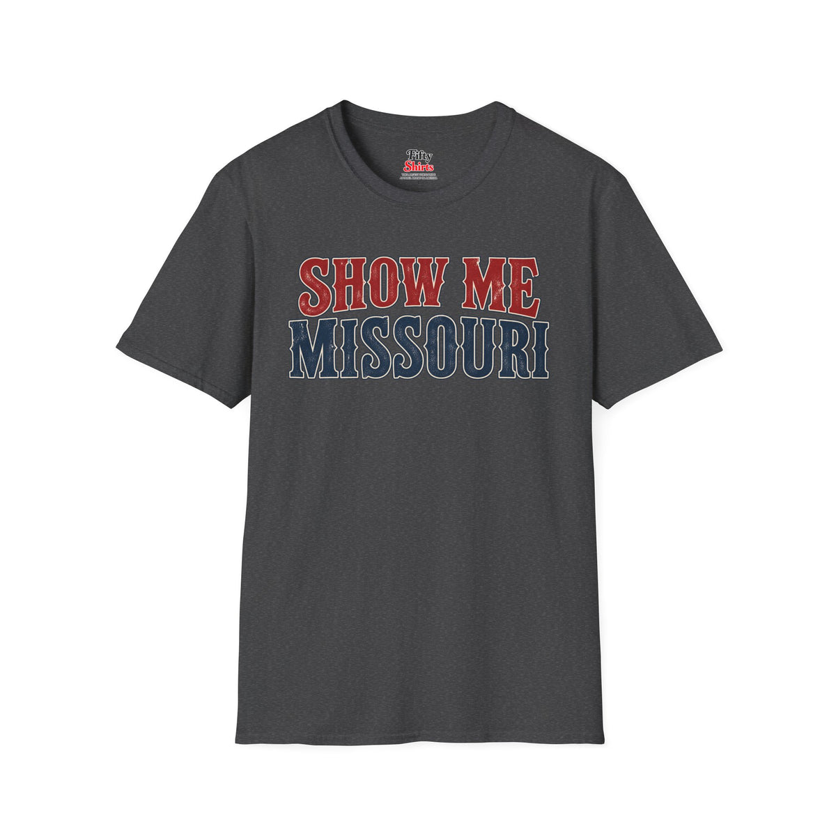 Show Me Missouri Unisex Softstyle T Shirt State Name Graphic Tee