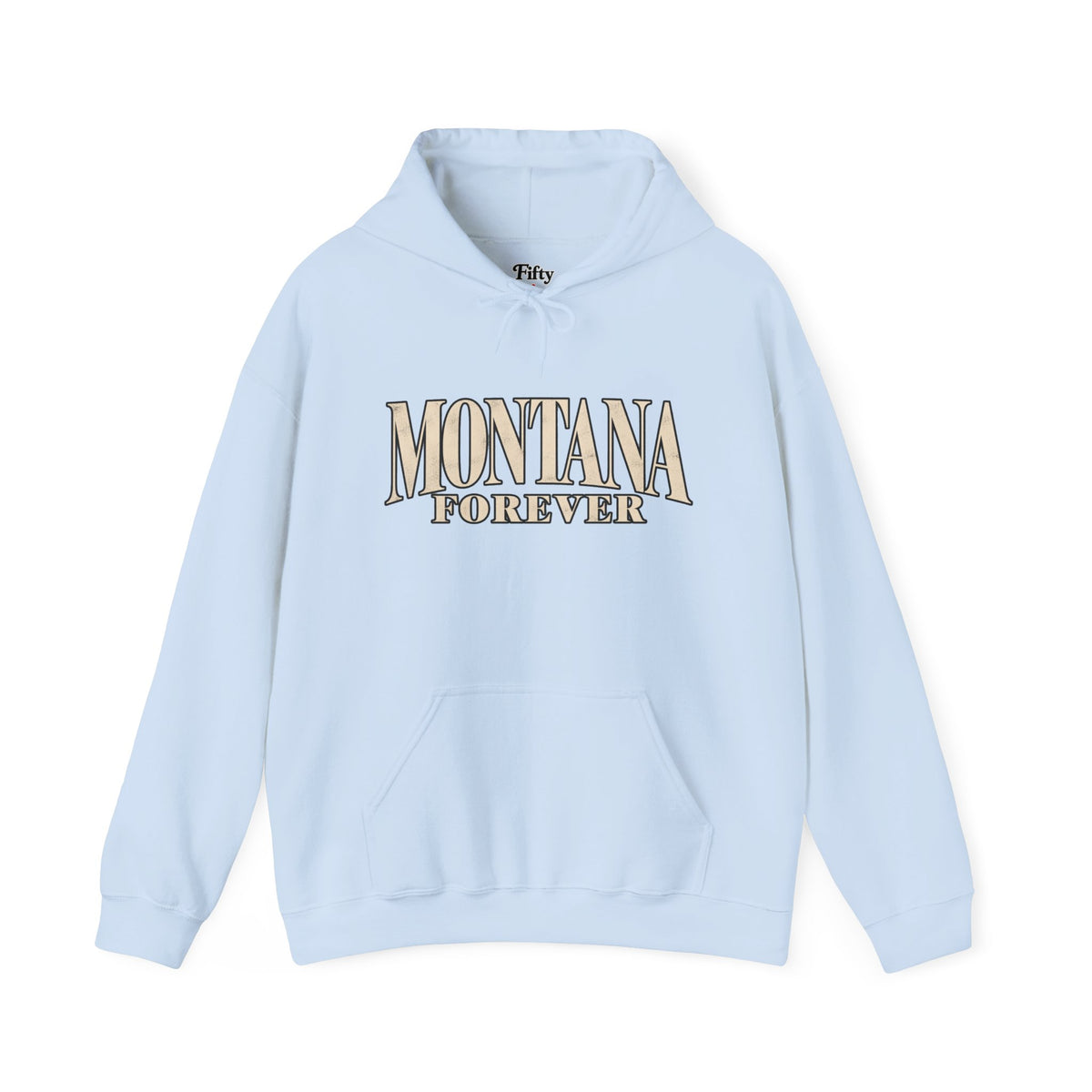 Montana Forever Unisex Hoodie State Name Graphic