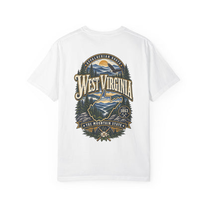 West Virginia Appalachian Roots Unisex Comfort Color 1717 Streetwear Graphic Tee