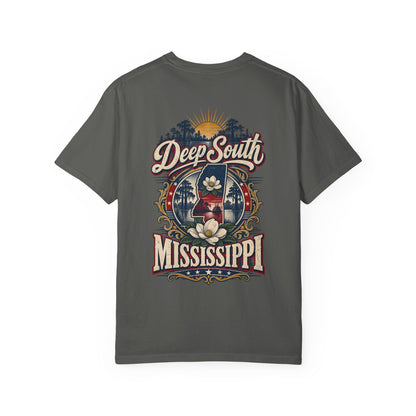 Deep South Mississippi Unisex Comfort Color 1717 Streetwear Graphic Tee